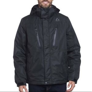 Gerry Men’s Black Crusade System Jacket Size Small